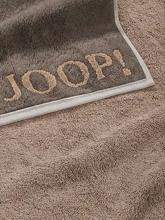 JOOP | Asciugamano per ospiti 30x50cm CONTOUR DOUBLFACE Crema | camel